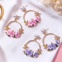 Boucles d'oreilles pendantes pour femmes G888 1