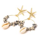 Boucles d'oreilles pendantes pour femmes G949 14