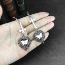 Boucles d'oreilles pendantes pour femmes G956 4