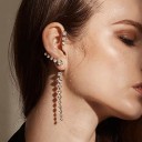 Boucles d'oreilles pendantes pour femmes H707 6