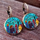 Boucles d'oreilles pendantes pour femmes H781 13