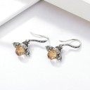 Boucles d'oreilles pendantes pour femmes insecte G740 5