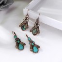 Boucles d'oreilles pendantes pour femmes insectes 6
