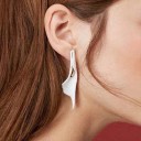 Boucles d'oreilles pendantes pour femmes lys 2