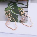 Boucles d'oreilles pendantes pour femmes mains A3162 4