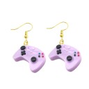 Boucles d'oreilles pendantes pour femmes manettes de jeu 13