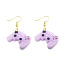 Boucles d'oreilles pendantes pour femmes manettes de jeu 14