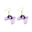 Boucles d'oreilles pendantes pour femmes manettes de jeu 4