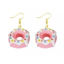Boucles d'oreilles pendantes pour femmes nourriture G527 12