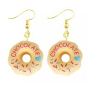 Boucles d'oreilles pendantes pour femmes nourriture G527 2