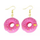 Boucles d'oreilles pendantes pour femmes nourriture G527 6