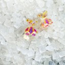 Boucles d'oreilles pendantes pour femmes ours 8