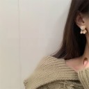 Boucles d'oreilles pendantes pour femmes ours G1486 5