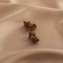 Boucles d'oreilles pendantes pour femmes ours G1486 6
