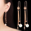 Boucles d'oreilles pendantes pour femmes R101 2