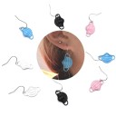 Boucles d'oreilles pendantes pour femmes 4