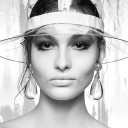 Boucles d'oreilles pendantes transparentes pour femmes 6