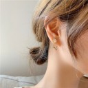 Boucles d'oreilles pendantes tulipe pour femmes 2