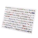 Boucles d'oreilles pour femmes 100 paires 18