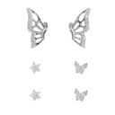 Boucles d'oreilles pour femmes 3 paires A3177 3