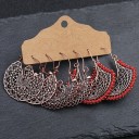 Boucles d'oreilles pour femmes 3 paires H855 3