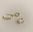 Boucles d'oreilles pour femmes 3 pcs J145 5