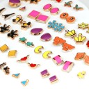 Boucles d'oreilles pour femmes 36 paires G756 3