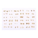 Boucles d'oreilles pour femmes 36 paires H771 11