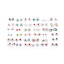 Boucles d'oreilles pour femmes 36 paires H771 4