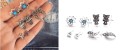 Boucles d'oreilles pour femmes - 4 paires 2