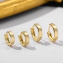 Boucles d'oreilles pour femmes 4 pcs 4