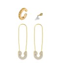 Boucles d'oreilles pour femmes 4 pcs H758 2