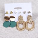 Boucles d'oreilles pour femmes 5 paires H856 10