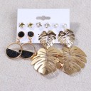 Boucles d'oreilles pour femmes 5 paires H856 9