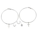 Boucles d'oreilles pour femmes 5 pcs 1