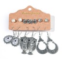 Boucles d'oreilles pour femmes 6 paires G1398 20