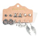 Boucles d'oreilles pour femmes 6 paires G1398 23