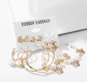 Boucles d'oreilles pour femmes 6 paires G289 19