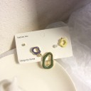 Boucles d'oreilles pour femmes 6 pcs A3153 5