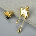 Boucles d'oreilles pour femmes abeille et miel 3