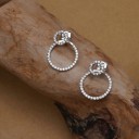 Boucles d'oreilles pour femmes avec anneau 6