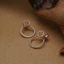 Boucles d'oreilles pour femmes avec anneau 5