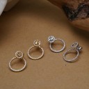 Boucles d'oreilles pour femmes avec anneau 2
