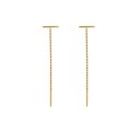 Boucles d'oreilles pour femmes avec chaîne 3