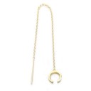 Boucles d'oreilles pour femmes avec chaîne 3