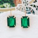 Boucles d'oreilles pour femmes avec cristal G876 5