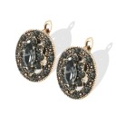 Boucles d'oreilles pour femmes avec cristaux G1404 1