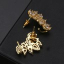 Boucles d'oreilles pour femmes avec cristaux G782 2