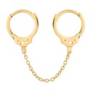 Boucles d'oreilles pour femmes avec des anneaux pour deux trous 1