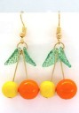 Boucles d'oreilles pour femmes avec des cerises 7